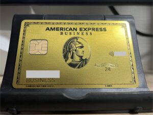 アメリカンエキスプレスビジネスゴールドカードの画像